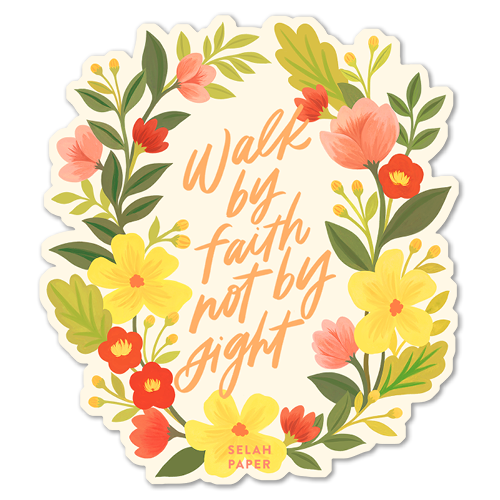 Walk By Faith Magnet