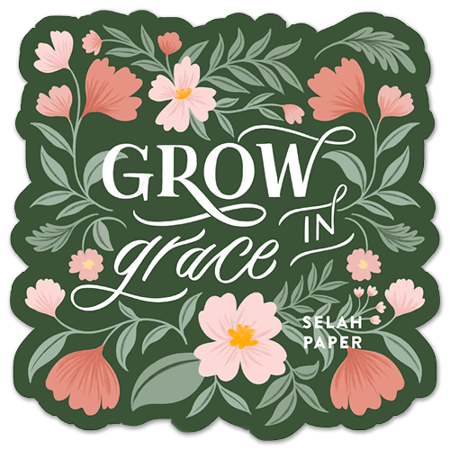 Grow in Grace Magnet