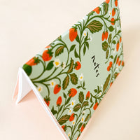 Strawberry Lined Notebook