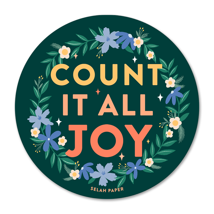 Count It All Joy Sticker