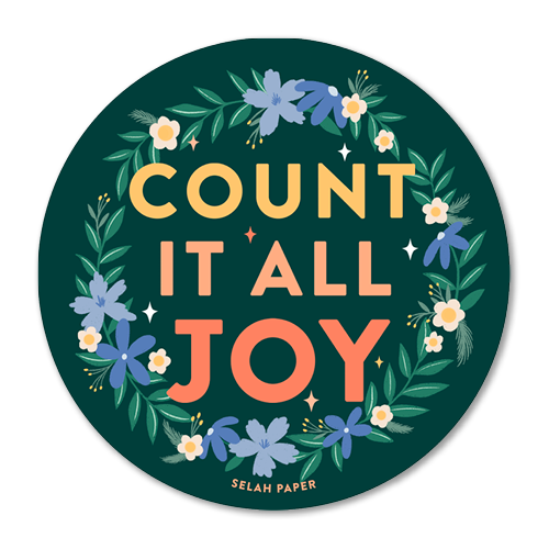 Count It All Joy Sticker