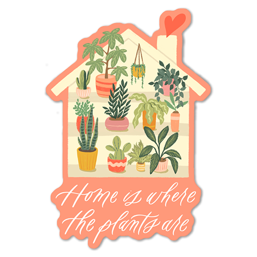 Houseplant Sticker