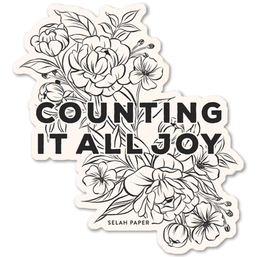 Counting It All Joy Sticker