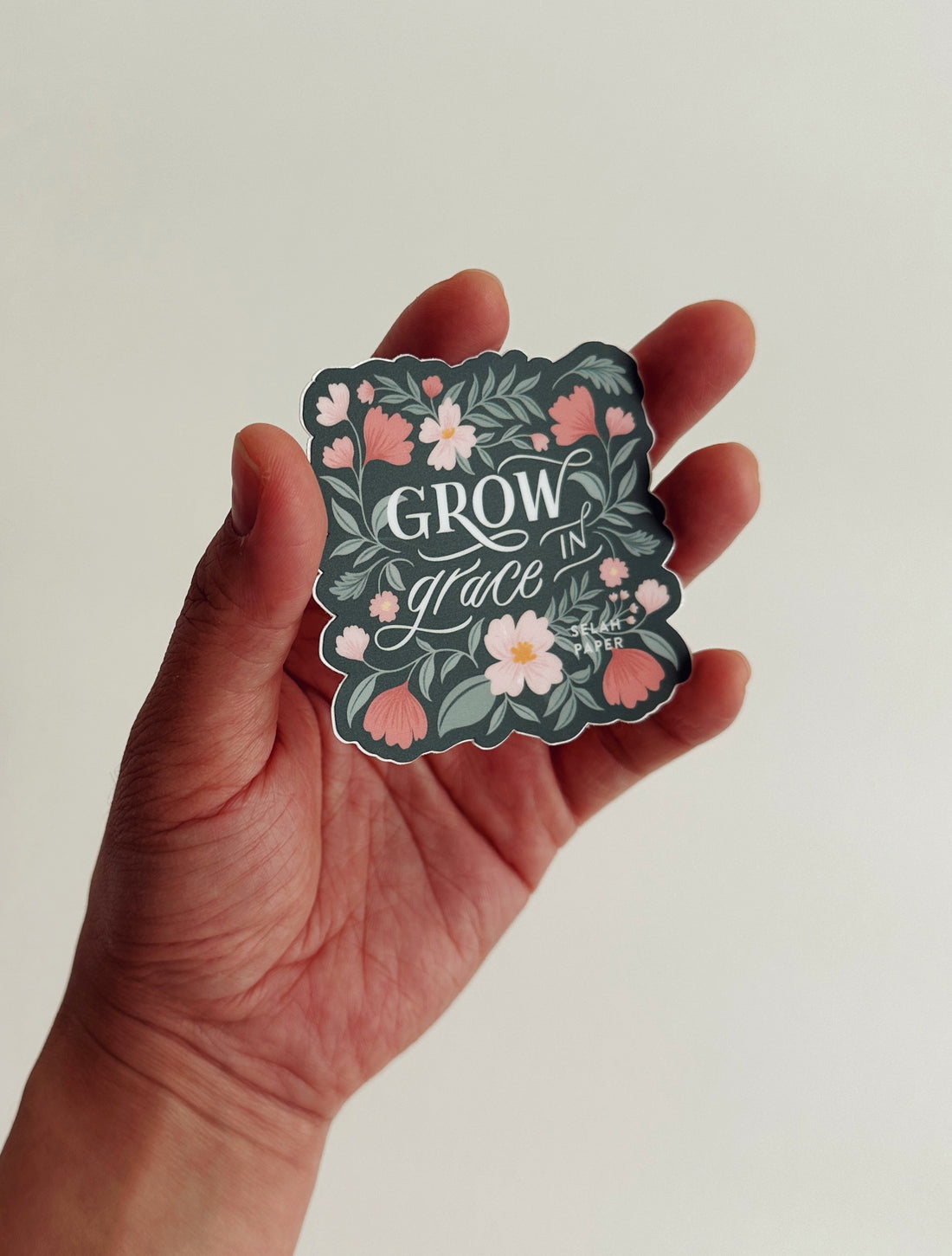 Grow in Grace Sticker
