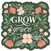 Grow in Grace Sticker