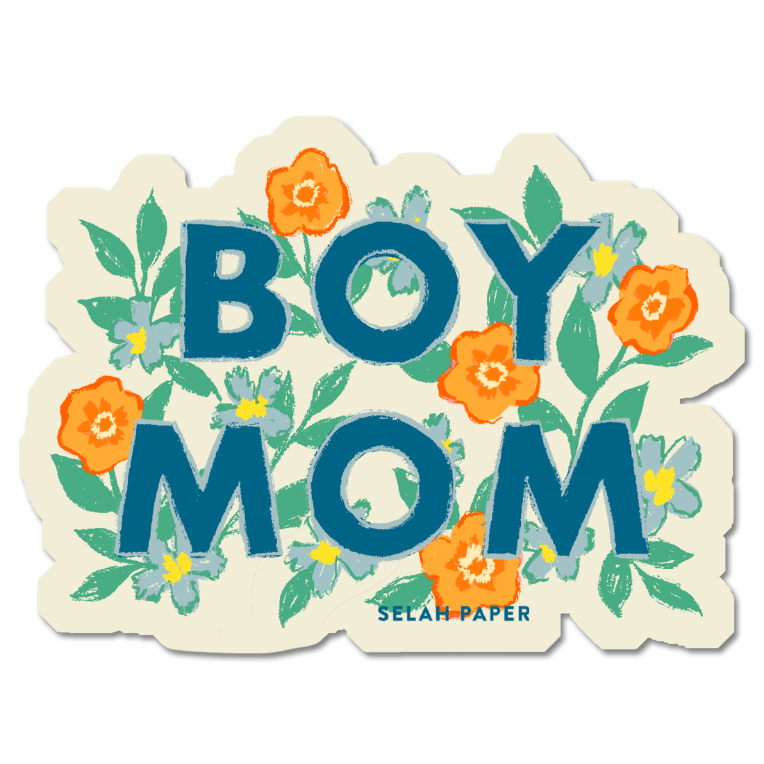 Balor Mom Sticker Boy Mom Sticker – Selah Paper