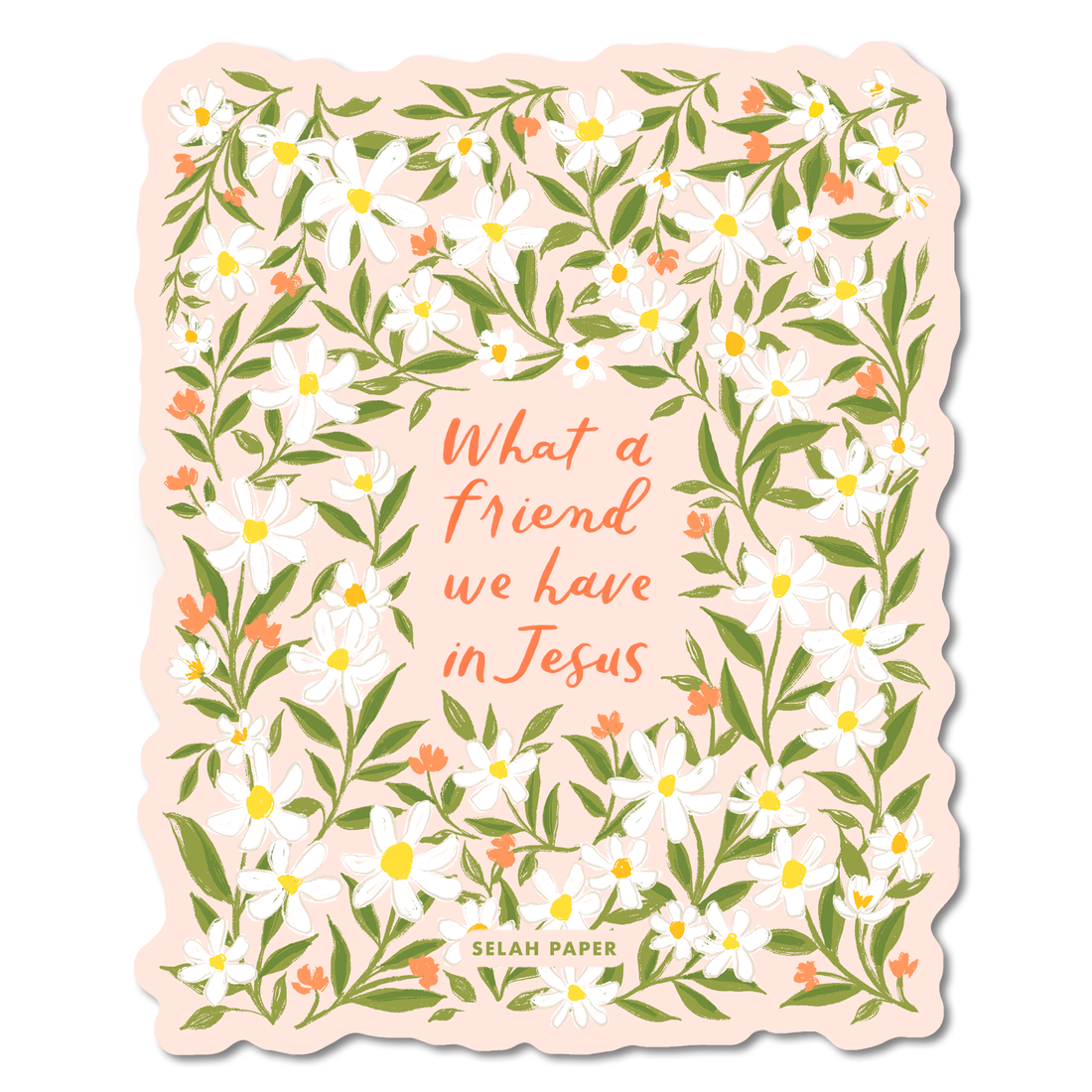 What a Friend We Have in Jesus Sticker