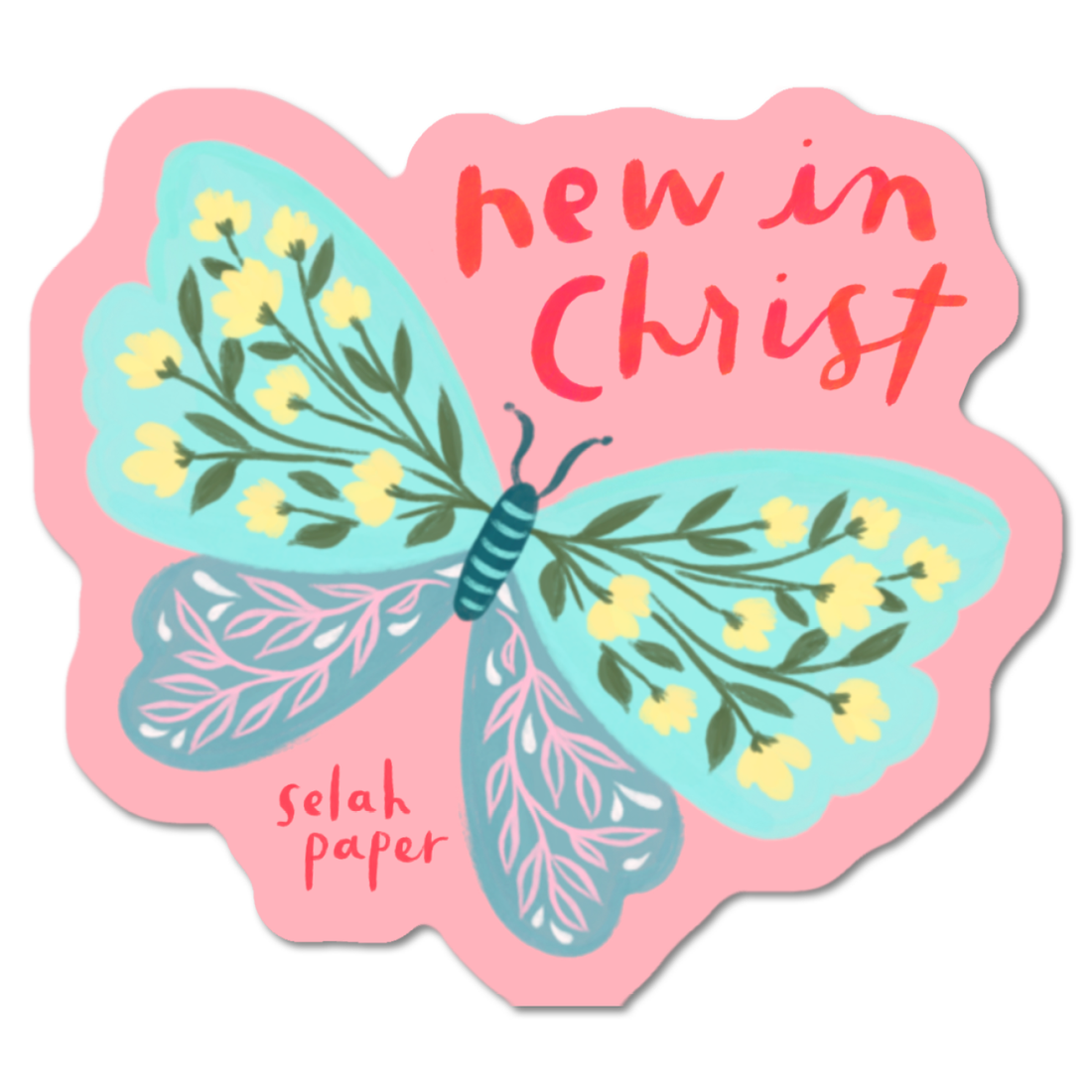New in Christ Sticker