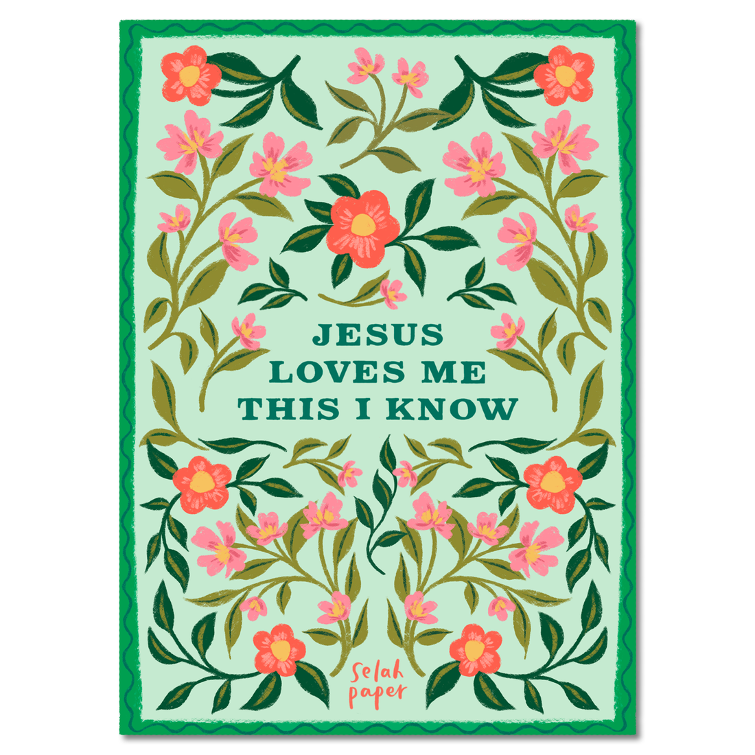 Jesus Loves Me Sticker