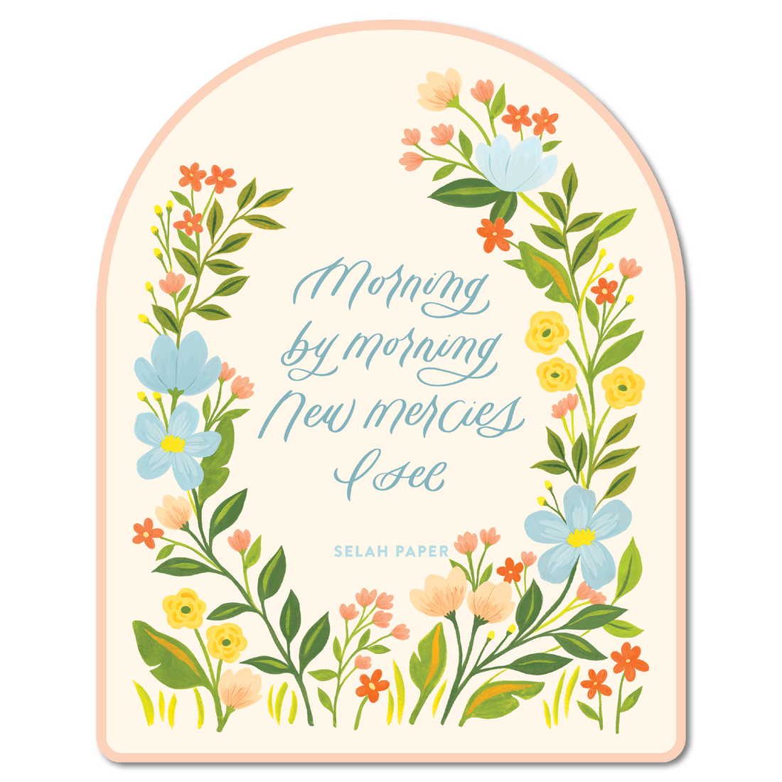 Morning By Morning Hymn Sticker