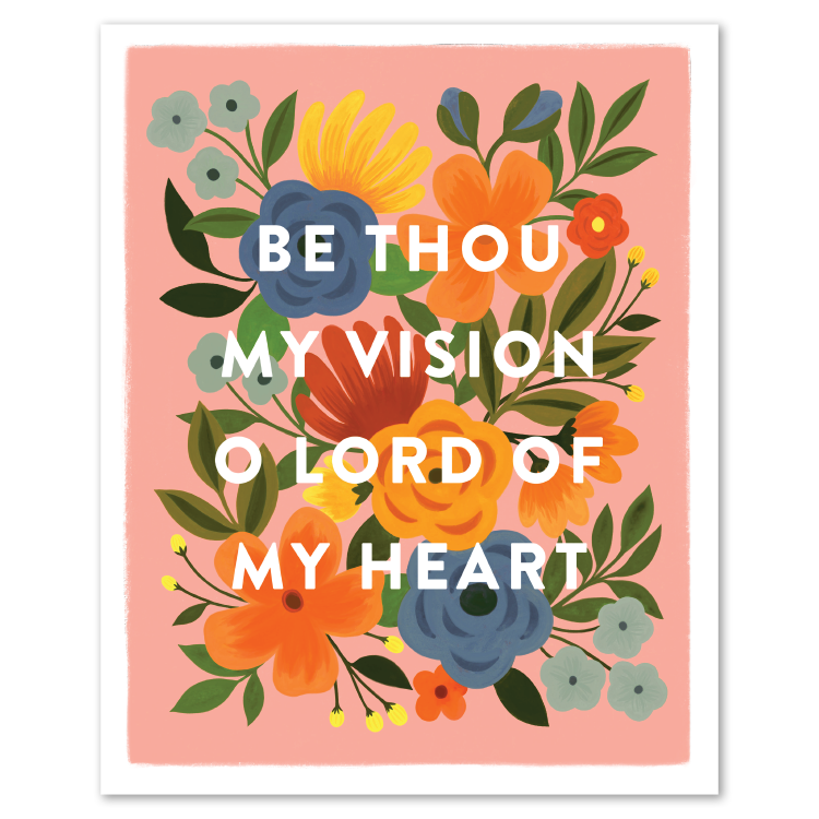 Be Thou My Vision Hymn Print