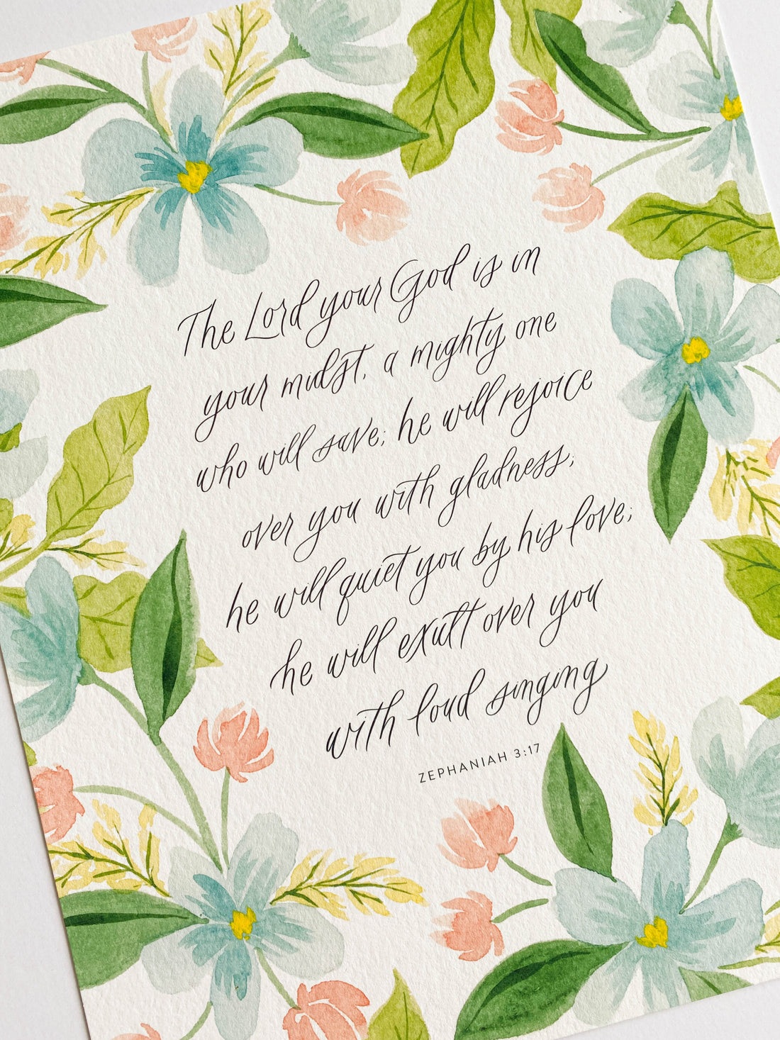 The Lord Is In Your Midst Print