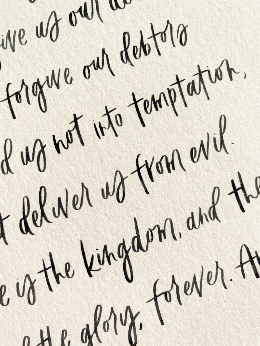 The Lord's Prayer Print