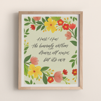 Crown Him With Many Crowns Hymn Print