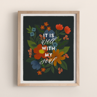 It Is Well Hymn Print