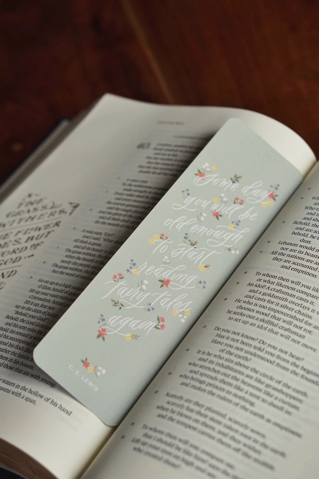 C. S. Lewis Fairytales Bookmark