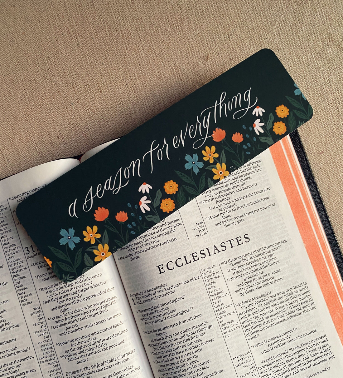 Season For Everything Bible Bookmark