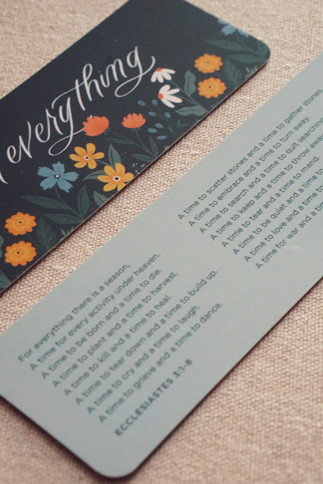 Season For Everything Bible Bookmark