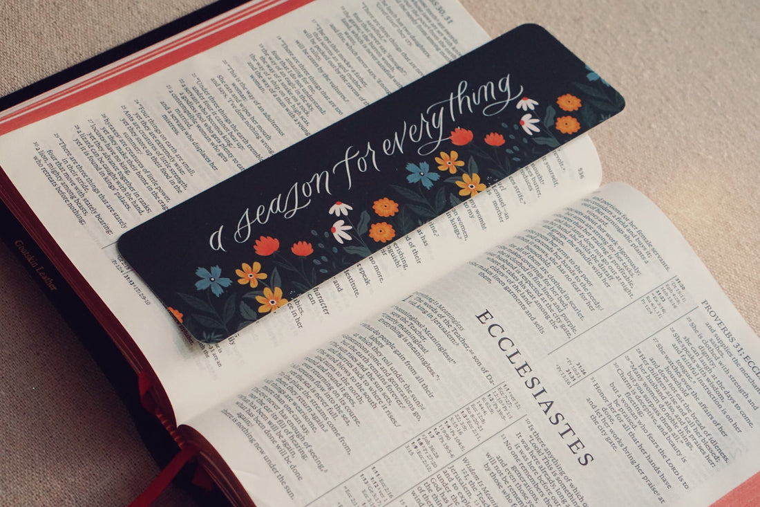 Season For Everything Bible Bookmark