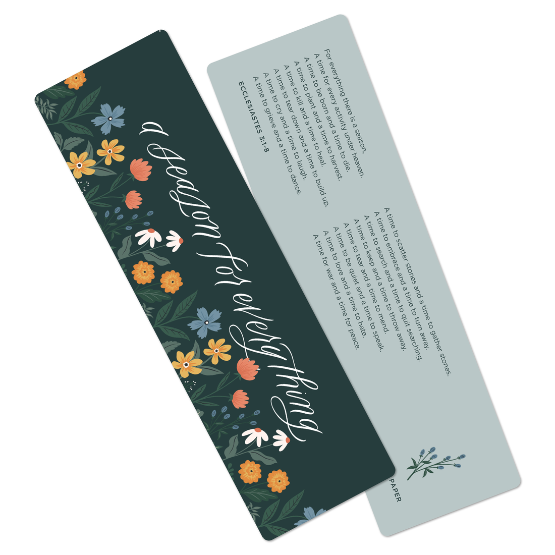 Season For Everything Bible Bookmark