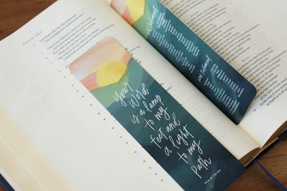 Your Word Is A Light Bible Bookmark