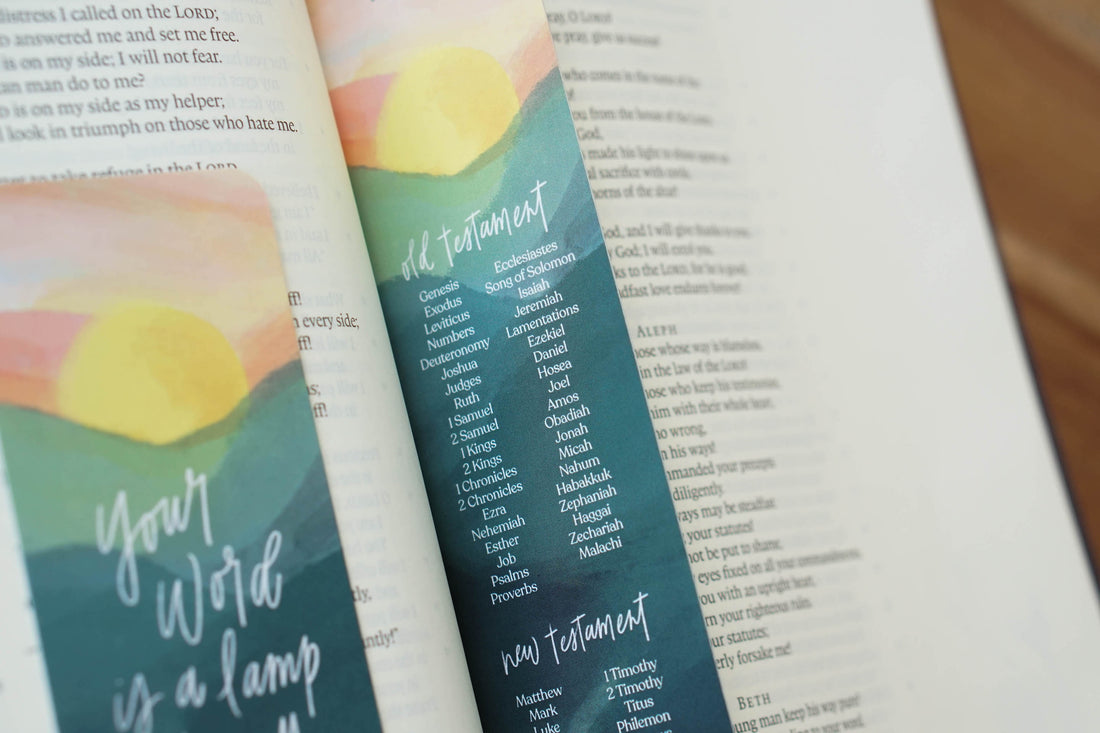 Your Word Is A Light Bible Bookmark