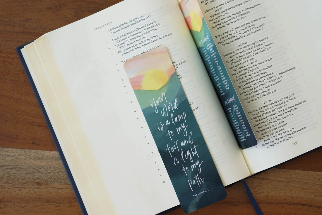 Your Word Is A Light Bible Bookmark