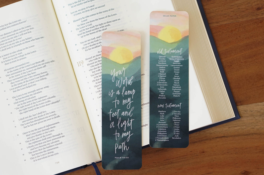 Your Word Is A Light Bible Bookmark