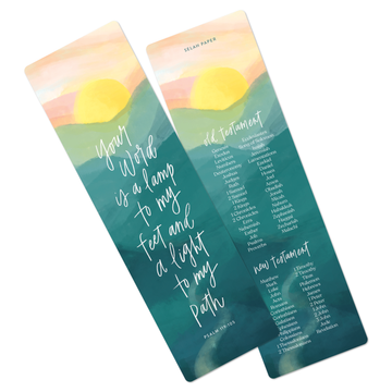 Your Word Is A Light Bible Bookmark
