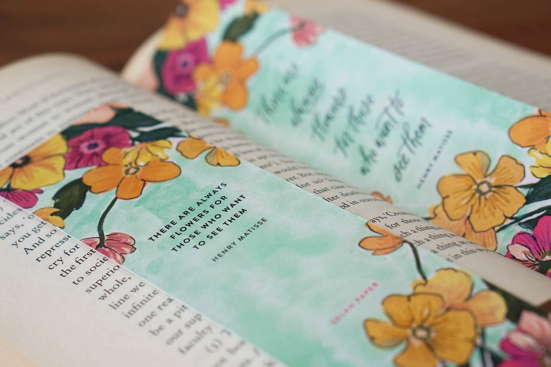 Matisse Flowers Bookmark