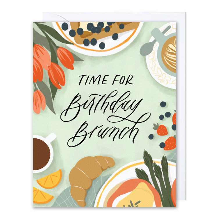 Birthday Brunch Card