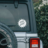 Sun Baby Car Decal