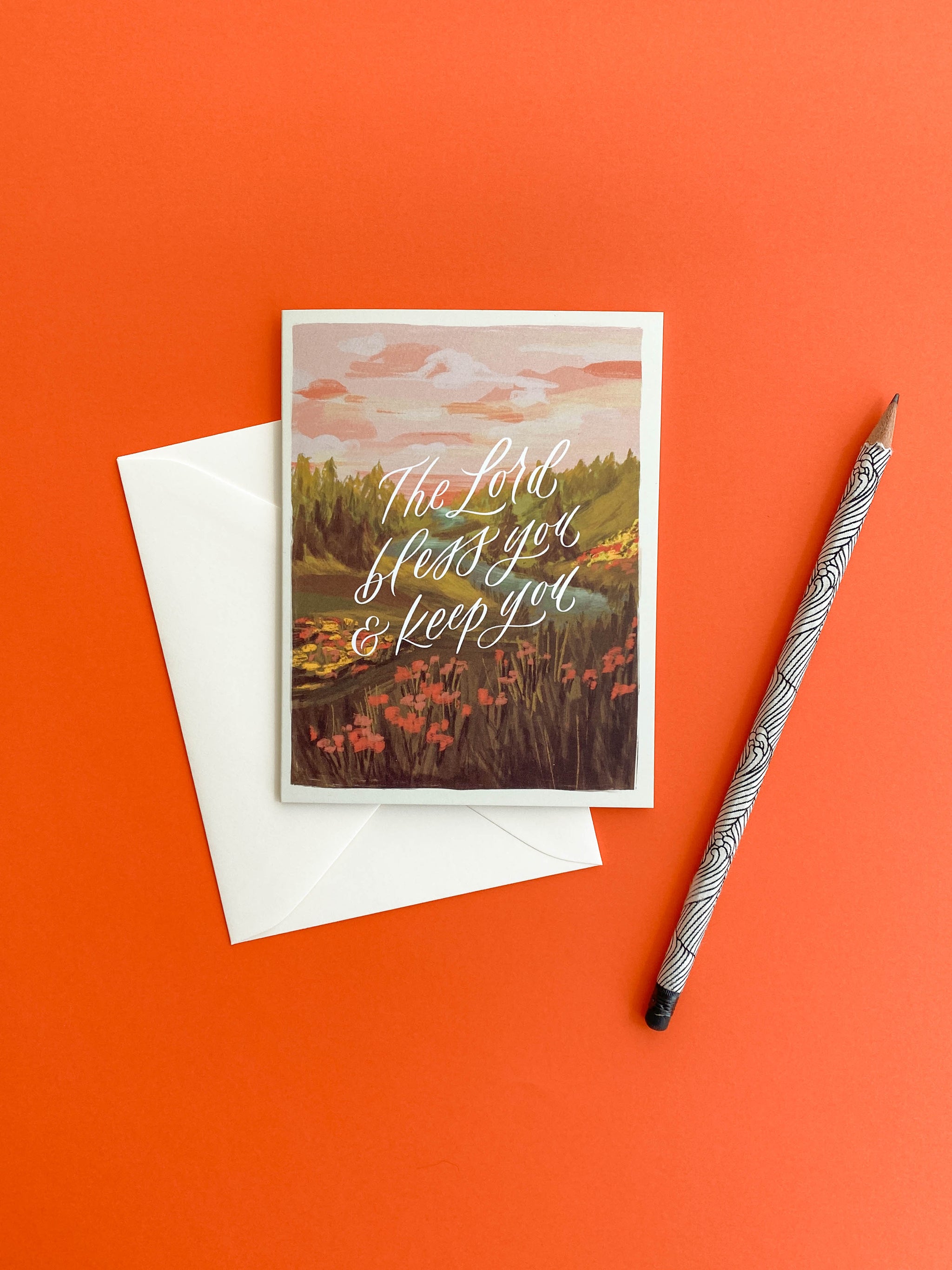 The Lord Bless You and Keep You Card – Selah Paper