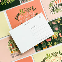 Plant Lover Postcard Set (10 cards)